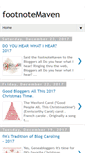 Mobile Screenshot of footnotemaven.com